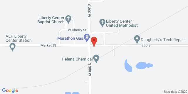 3010 S Main St, Liberty Center, Indiana, IN, 46766-9998 Map