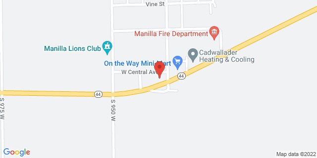 2971 S Cross St, Manilla, Indiana, IN, 46150-9998 Map