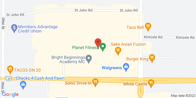 450 St John Rd, Michigan City, Indiana, IN, 46360-7336 Map