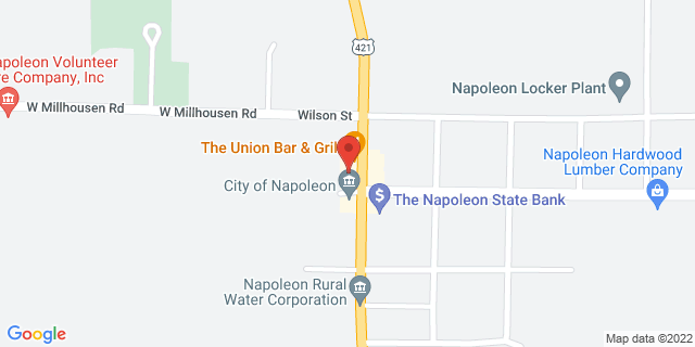 8949 N Us Highway 421, Napoleon, Indiana, IN, 47034-9998 Map