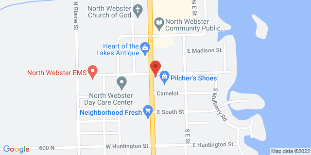 623 N Main St, North Webster, Indiana, IN, 46555-9116 Map