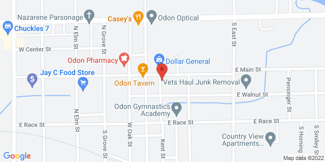 111 E Main St, Odon, Indiana, IN, 47562-9998 Map