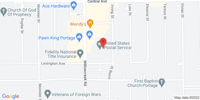 2701 Willowcreek Rd, Portage, Indiana, IN, 46368-9998 Map