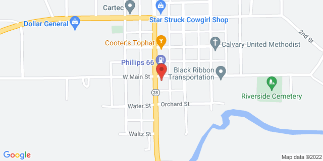 301 S Walnut St, Ridgeville, Indiana, IN, 47380-9998 Map