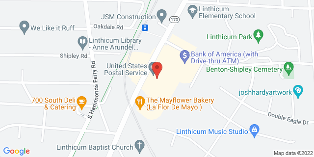 515 S Camp Meade Rd, Linthicum Heights, Maryland, MD, 21090-9998 Map