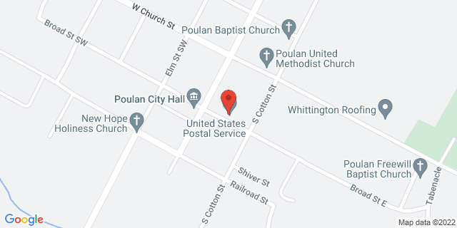 120 Broad St Se, Poulan, Georgia, GA, 31781-9998 Map