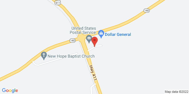 11 Post Office Cir Ne, Rydal, Georgia, GA, 30171-9998 Map