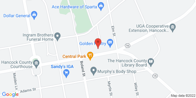 12877 Broad St Ste 102, Sparta, Georgia, GA, 31087-1742 Map