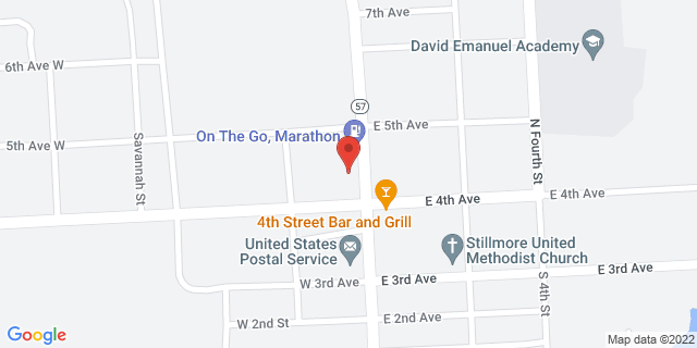 205 N 2Nd St, Stillmore, Georgia, GA, 30464-9998 Map