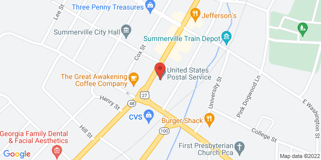 9922 Commerce St, Summerville, Georgia, GA, 30747-9998 Map