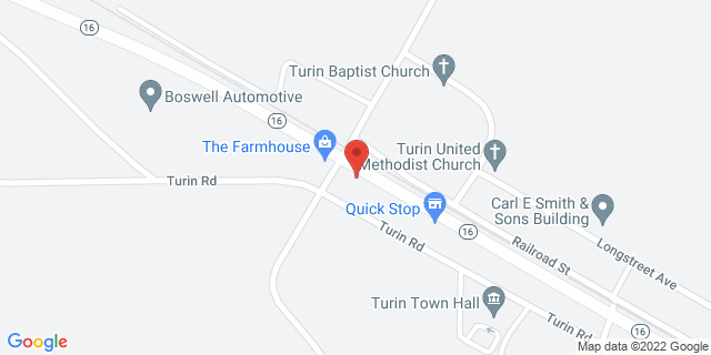 14 S Hunter St, Turin, Georgia, GA, 30289-3403 Map