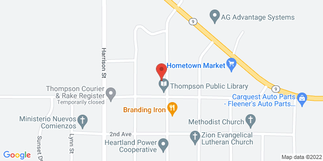 132 N Jackson St, Thompson, Iowa, IA, 50478-5035 Map