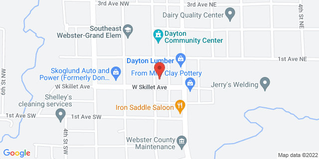 24 1St St Nw, Dayton, Iowa, IA, 50530-7609 Map