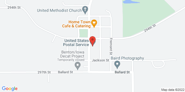 692 Washington St, Millersburg, Iowa, IA, 52308-8800 Map