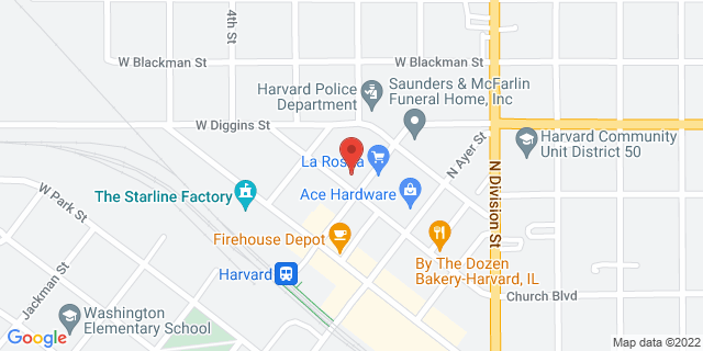 300 N Eastman St, Harvard, Illinois, IL, 60033-2760 Map