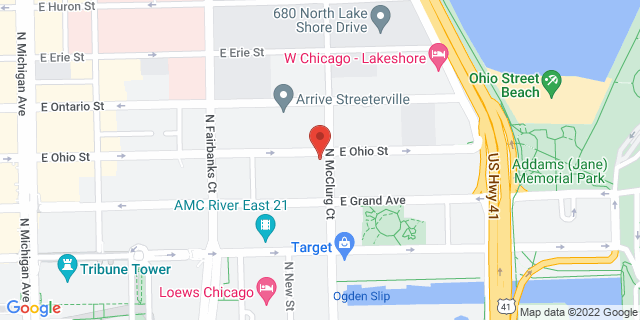 355 E Ohio St Ste 200, Chicago, Illinois, IL, 60611-7223 Map