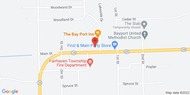 805 Promenade St, Bay Port, Michigan, MI, 48720-9781 Map