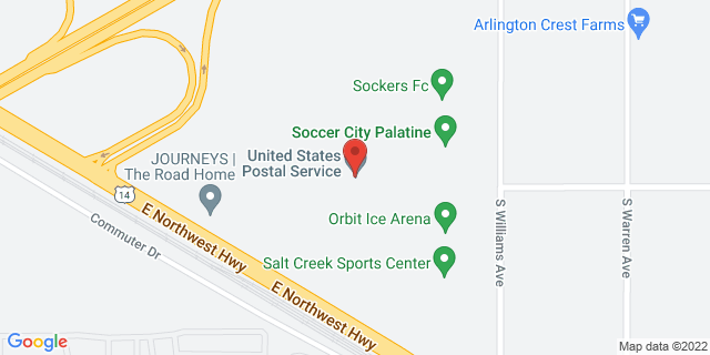 1300 E Northwest Hwy, Palatine, Illinois, IL, 60095-9997 Map