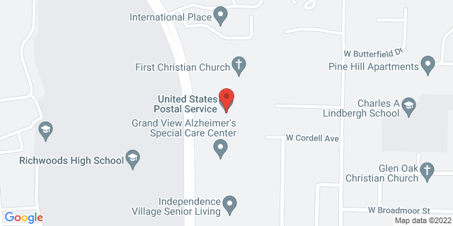 6310 N University St, Peoria, Illinois, IL, 61614-9800 Map