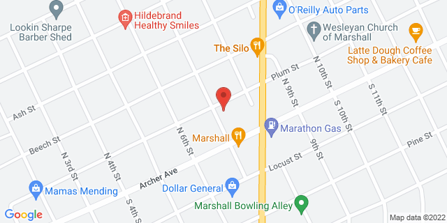 115 N 7Th St, Marshall, Illinois, IL, 62441-9998 Map