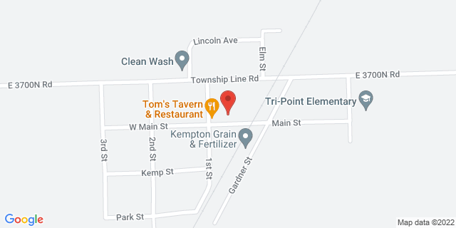 213 E Main St, Kempton, Illinois, IL, 60946-9800 Map