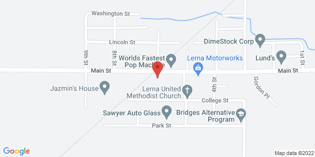 513 Main St, Lerna, Illinois, IL, 62440-9998 Map