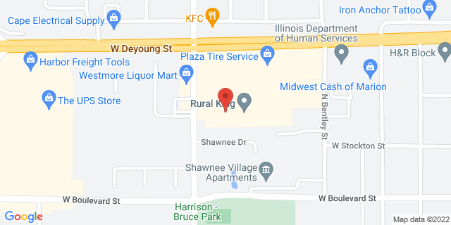 1301 Enterprise Way Ste 32, Marion, Illinois, IL, 62959-9997 Map