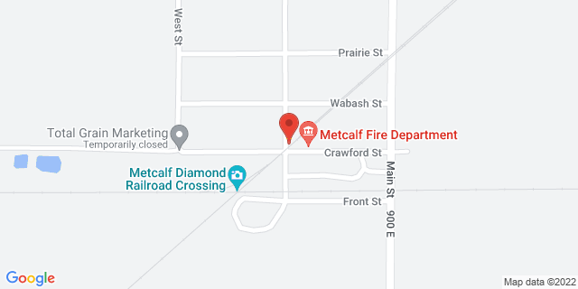 212 N Central St, Metcalf, Illinois, IL, 61940-9998 Map