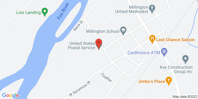 200 N Grant St, Millington, Illinois, IL, 60537-9800 Map