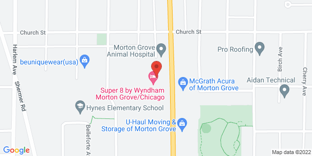 9114 Waukegan Rd, Morton Grove, Illinois, IL, 60053-2123 Map