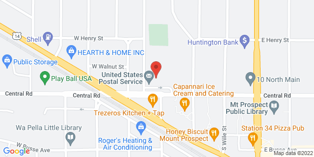 300 W Central Rd, Mount Prospect, Illinois, IL, 60056-2470 Map