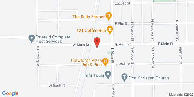 115 W Main St, Moweaqua, Illinois, IL, 62550-9998 Map