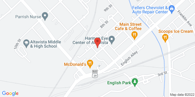 700 Broad St, Altavista, Virginia, VA, 24517-9998 Map