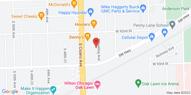 9249 S Cicero Ave, Oak Lawn, Illinois, IL, 60453-9700 Map