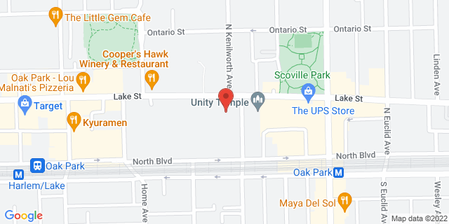 901 Lake St, Oak Park, Illinois, IL, 60301-1286 Map