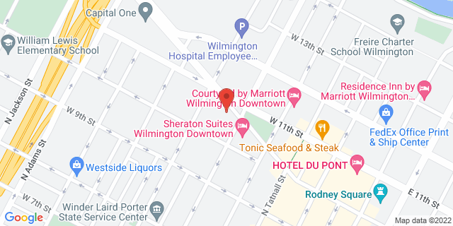 500 Delaware Ave Ste 1, Wilmington, Delaware, DE, 19801-9998 Map