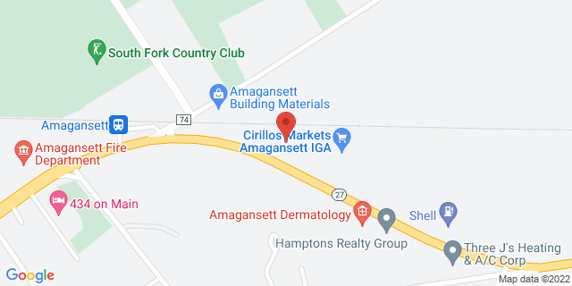 501 Montauk Hwy, Amagansett, New York, NY, 11930-3400 Map