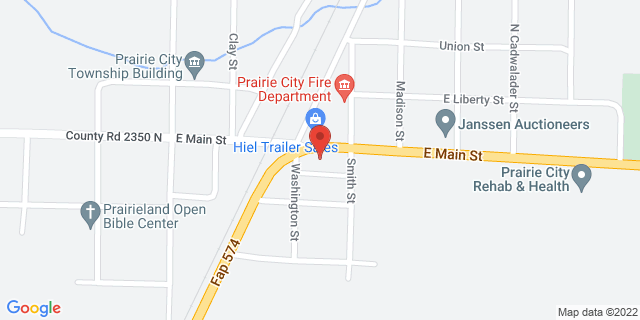 325 E Main St, Prairie City, Illinois, IL, 61470-5100 Map