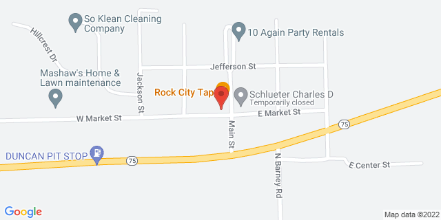 100 N Main St, Rock City, Illinois, IL, 61070-9998 Map