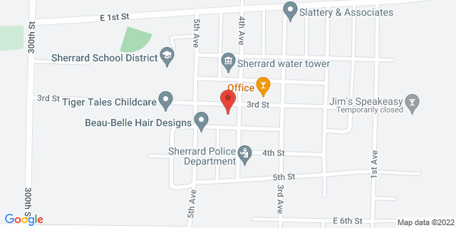 402 3Rd St, Sherrard, Illinois, IL, 61281-7705 Map