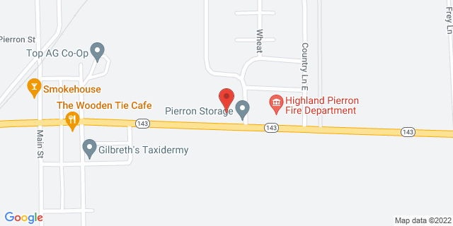 237 Illinois Route 143, Pierron, Illinois, IL, 62273-9998 Map