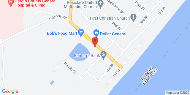 1 Postal Way, Rosiclare, Illinois, IL, 62982-9998 Map