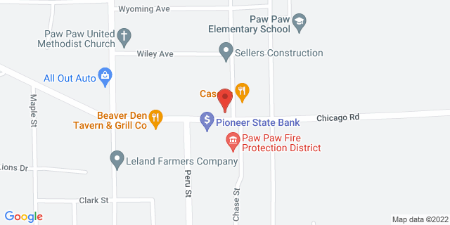 226 Chicago Rd, Paw Paw, Illinois, IL, 61353-9536 Map