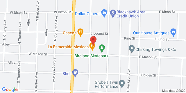 110 N Franklin Ave, Polo, Illinois, IL, 61064-1553 Map