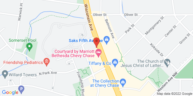 5530 Wisconsin Ave Frnt, Chevy Chase, Maryland, MD, 20815-9997 Map