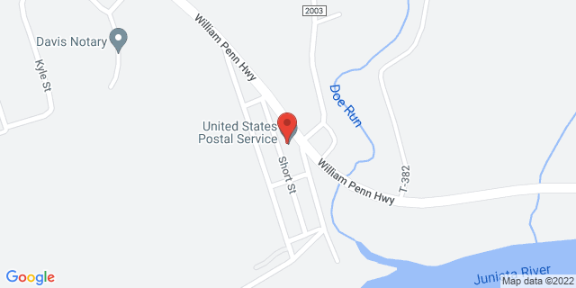 6798 William Penn Hwy, Mexico, Pennsylvania, PA, 17056-9998 Map