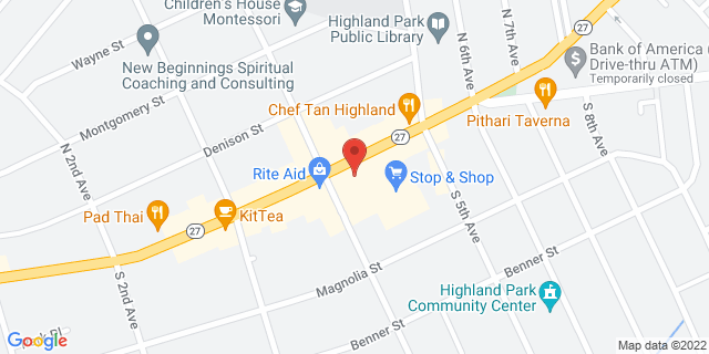 406 Raritan Ave, Highland Park, New Jersey, NJ, 08904-9997 Map