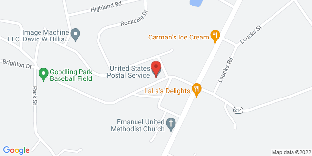 107 W Ore St, Loganville, Pennsylvania, PA, 17342-9998 Map