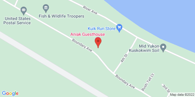 101 Boundary Ave, Aniak, Alaska, AK, 99557-9800 Map