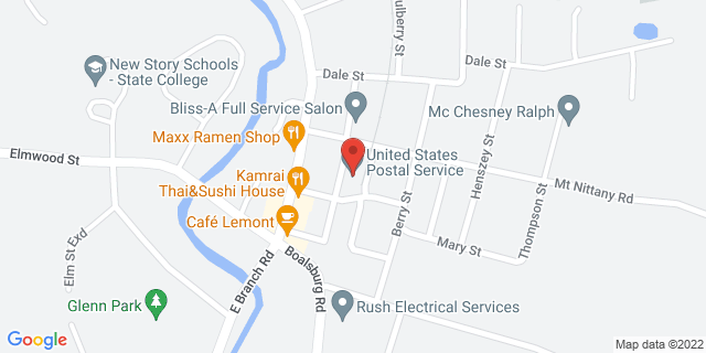 141 Mary St, Lemont, Pennsylvania, PA, 16851-9998 Map